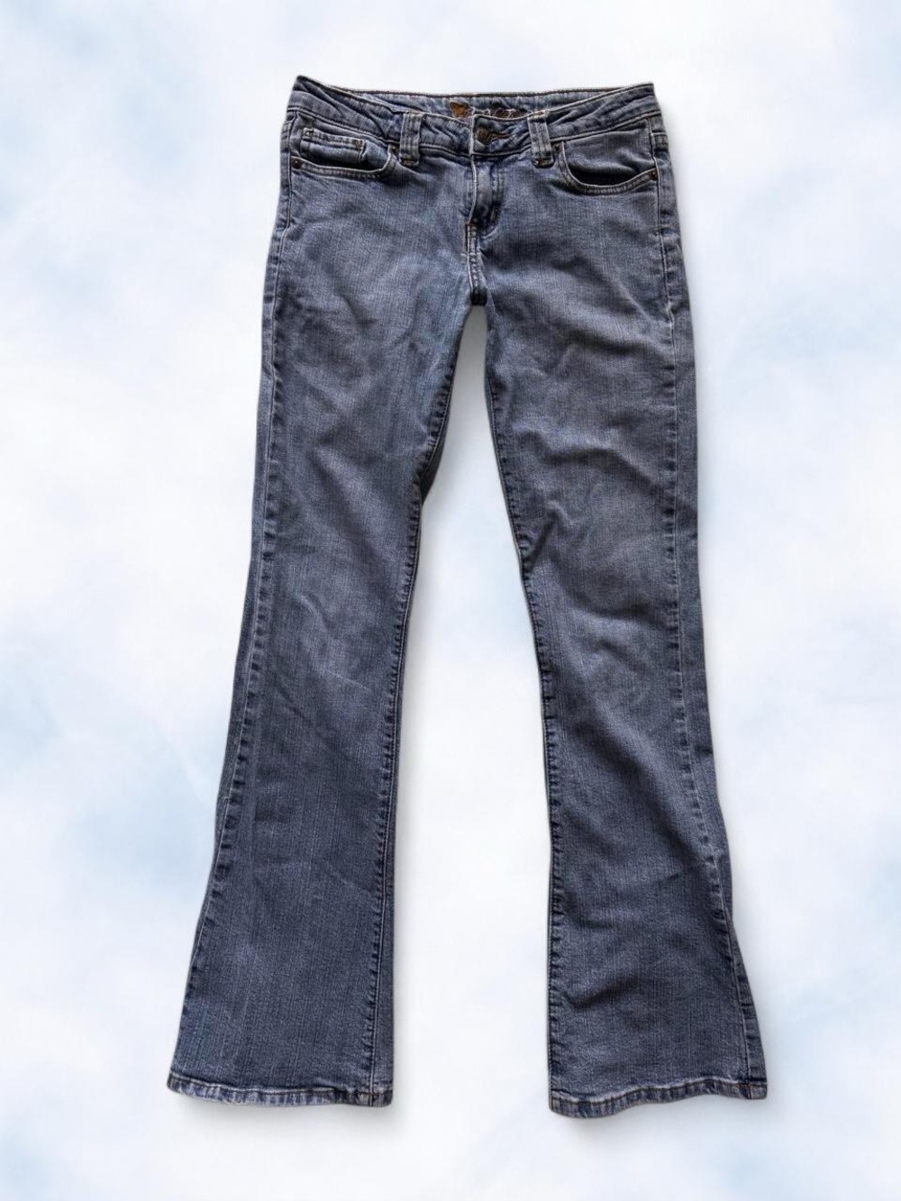 wet seal y2k low rise boot cut jeans